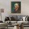 Stupell Industries Van Gogh Portrait with Smoke Floating Frame, design by Masters Redux